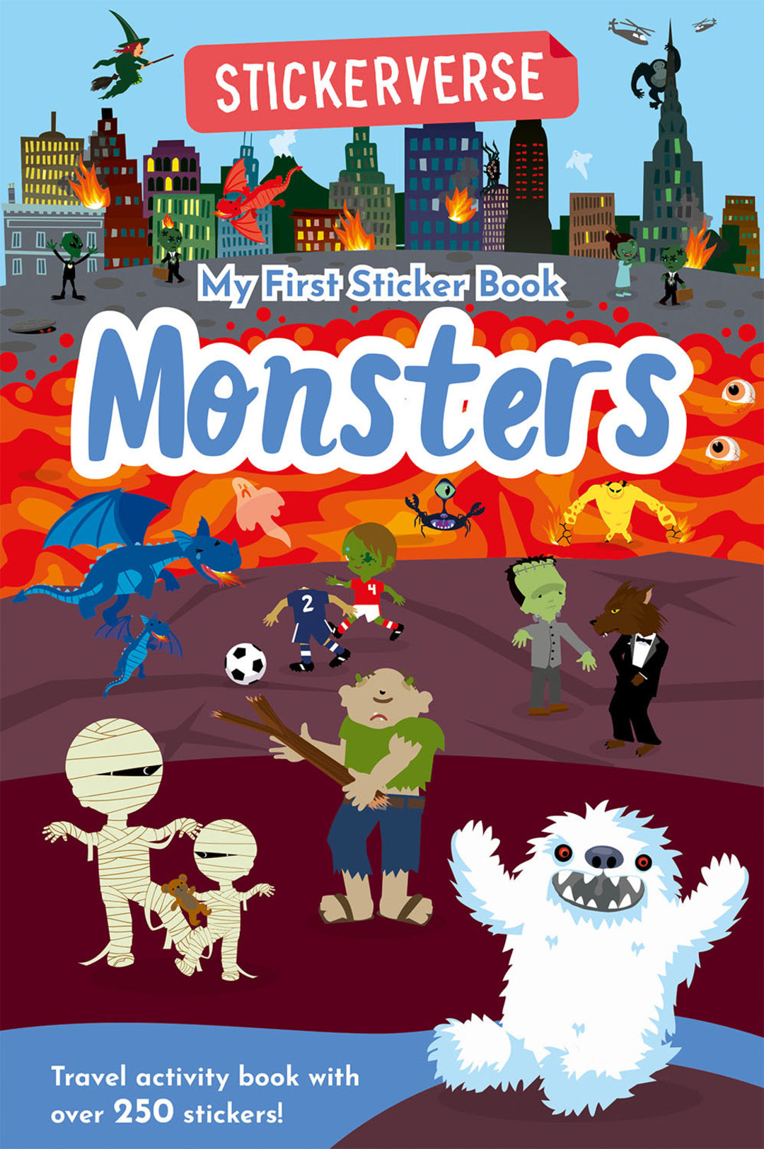 Cover image for Stickerverse: My First Sticker Book Monsters ISBN 9781836161677